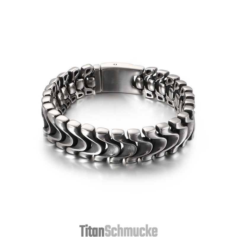 Cooles, Übertrieben Schickes Titanarmband Für Männer Cooles, Übertrieben Schickes Titanarmband Für Männer