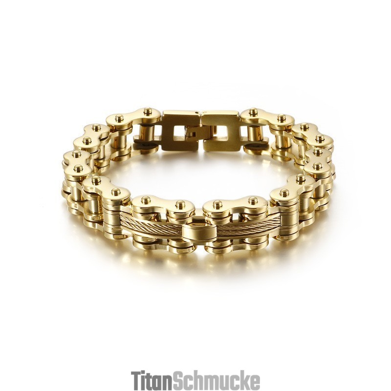 Titan Herren Tide Armband Rock Biker Kette Armband