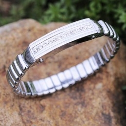 Herren Titan Diamant Armbänder