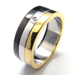 Titan-warmgelb ringe