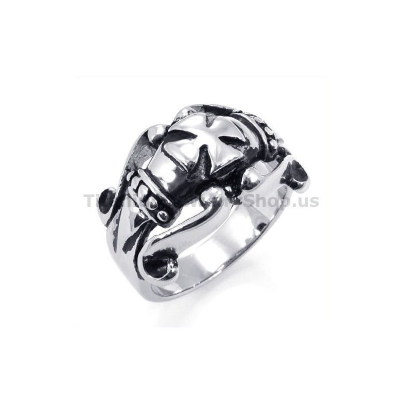 Kreuz Titanring
