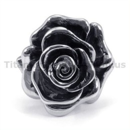 Blumen-Titanring