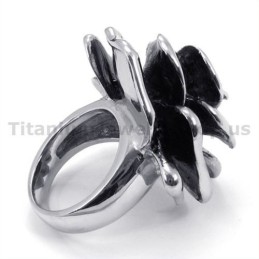 Blumen-Titanring