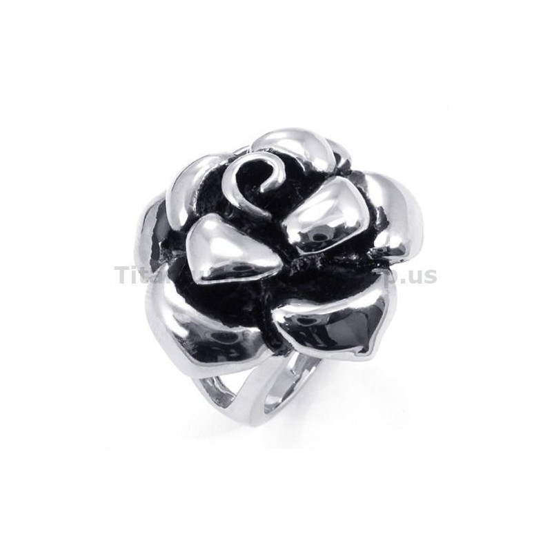 Blumen-Titanring