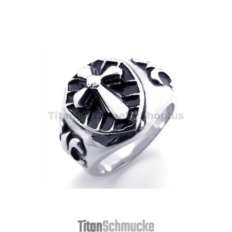 Kreuz Titanring