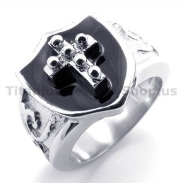 Kreuz Titanring