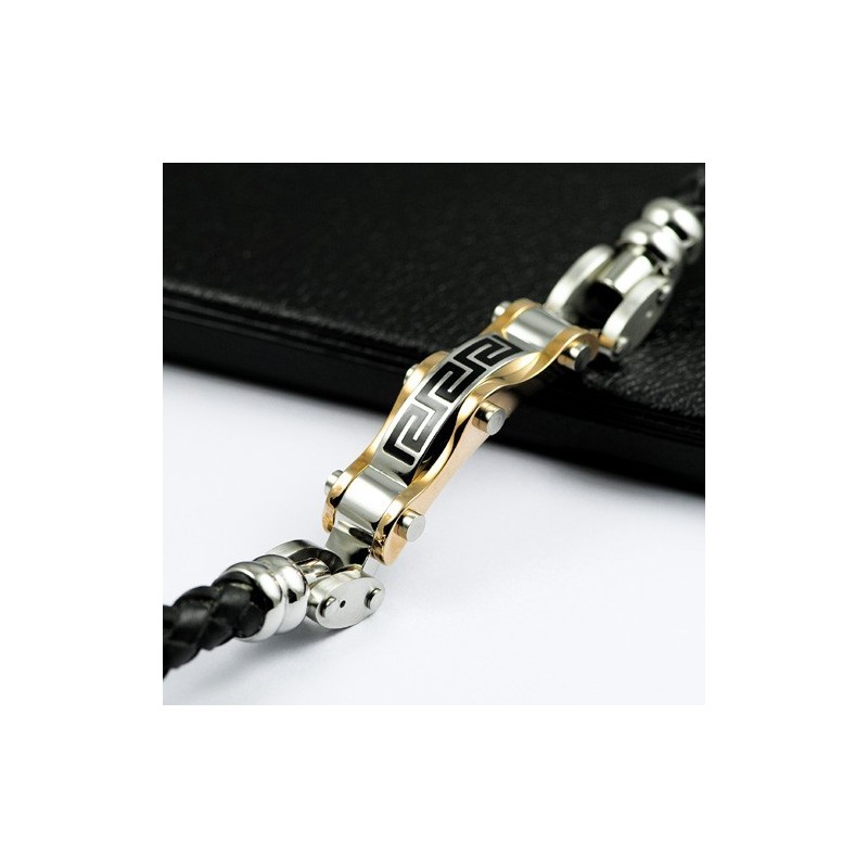 Wandtafel Titan-Lederarmband