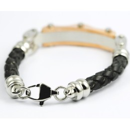 Wandtafel Titan-Lederarmband