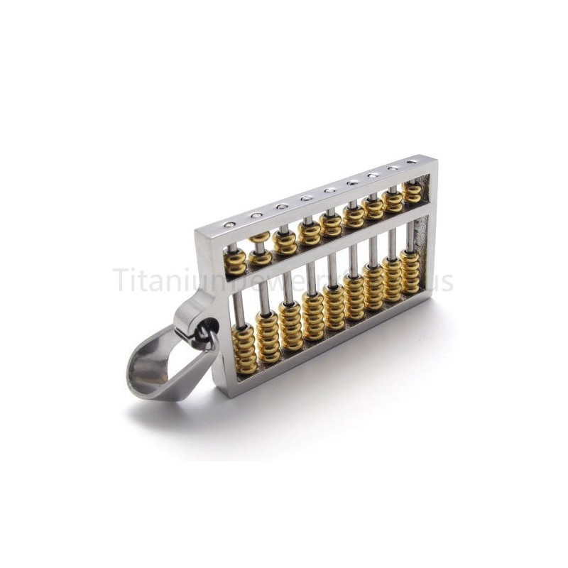 Neuer warmgelb Abacus-Titan-Anhänger