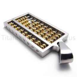 Neuer warmgelb Abacus-Titan-Anhänger