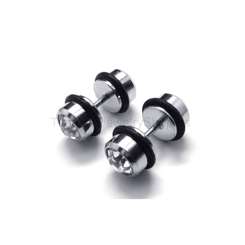 Titan-Barbell-Ohrringe