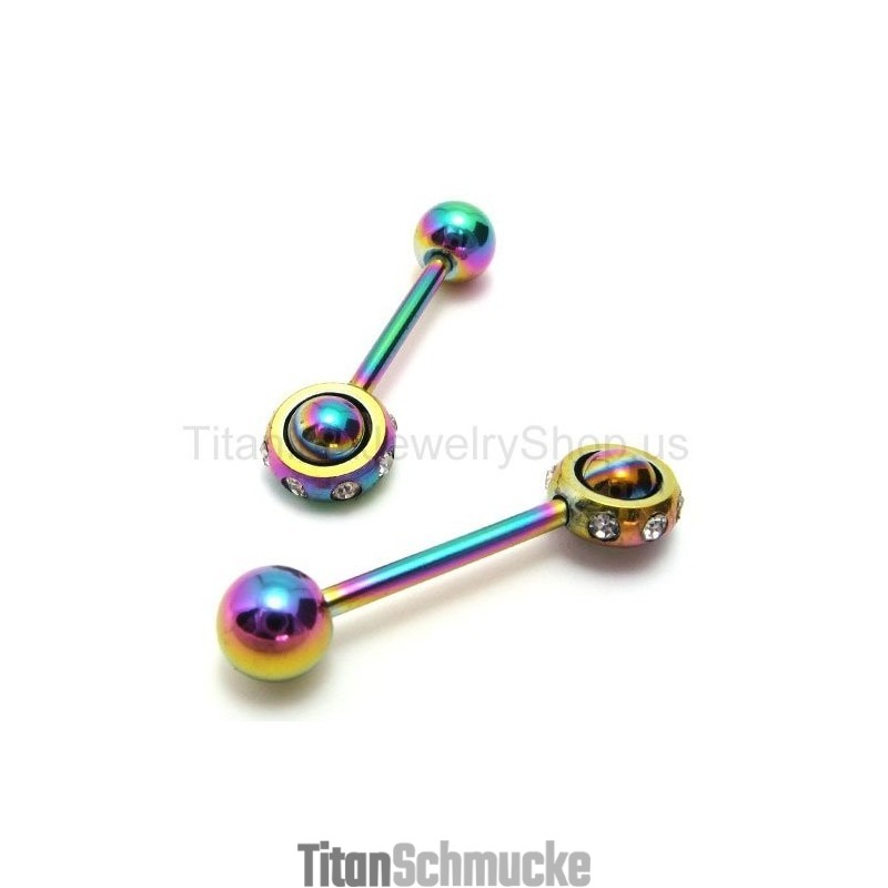 Farbe Magic Stick Titan Diamant Ohrringe Farbe Magic Stick Titan Diamant Ohrringe