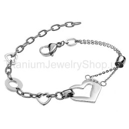 Sweetheart Titan Armband