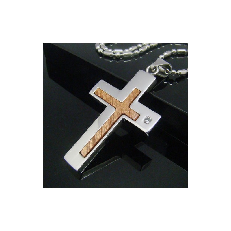 Cool Man Shining Cross Anhänger Aus Reinem Titan