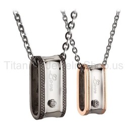 Love Titanium Lovers Anhänger