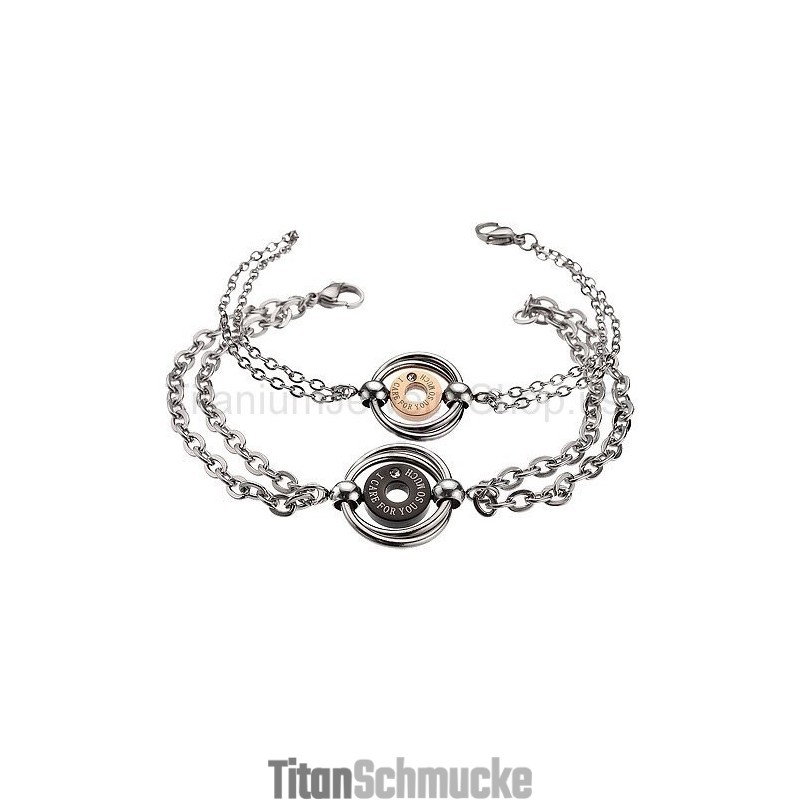 Ich Sorge Mich So Sehr Um Dich Titan-Liebhaberarmbänder Ich Sorge Mich So Sehr Um Dich Titan-Liebhaberarmbänder