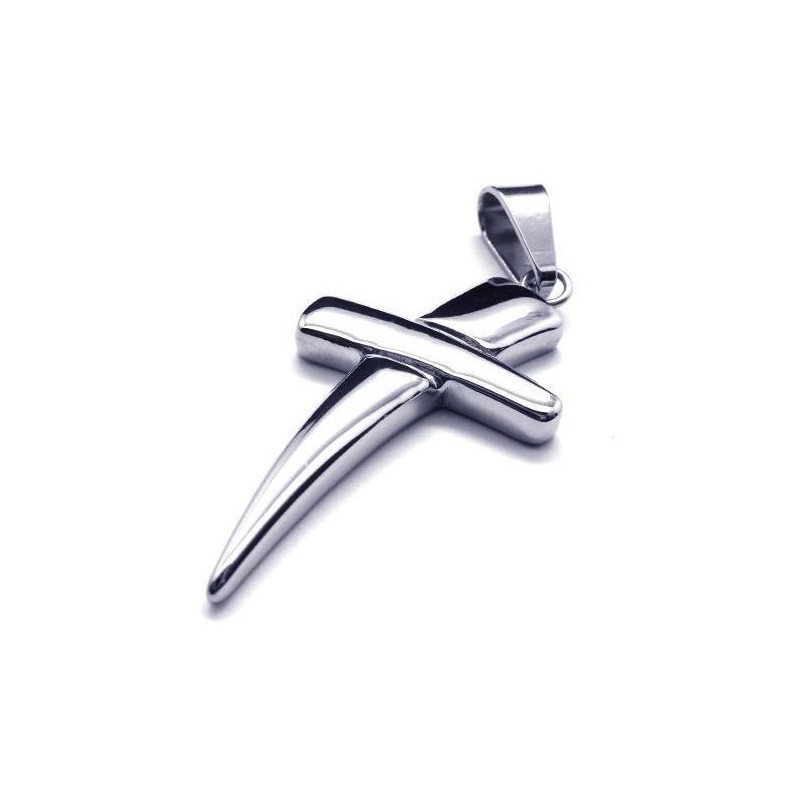 Cool Man Cross Halskette Mit Kreuzanhänger Aus Reinem Titan