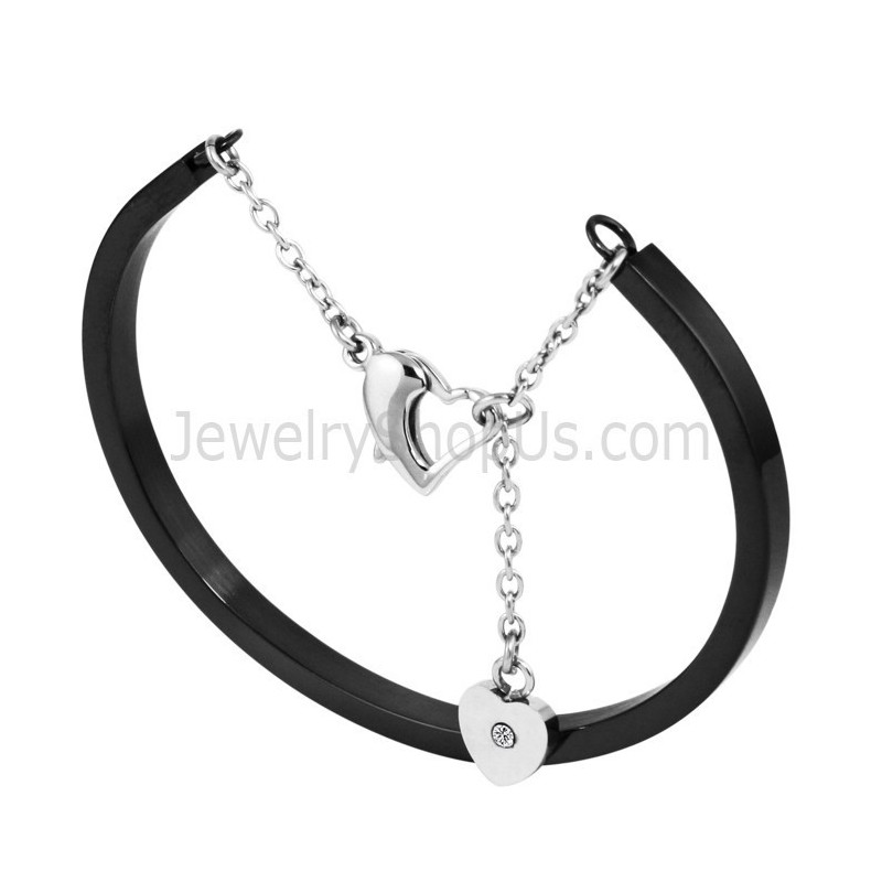 Tatanium Armreif Verstellbar (Schwarz, Silber, Roségold) Bg810