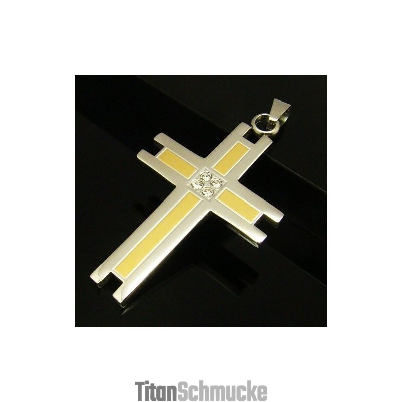 Cool Man Kreuz Anhänger Aus Reinem Titan Als Geschenk Cool Man Kreuz Anhänger Aus Reinem Titan Als Geschenk