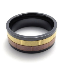 Farbiger Titanring