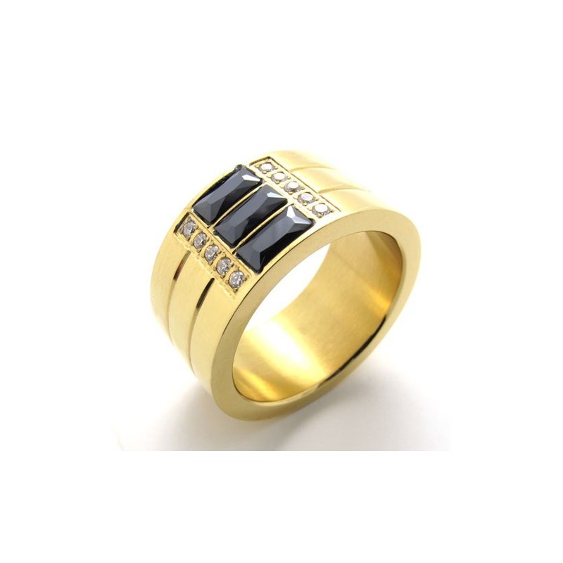 warmgelb-Titan-Ring