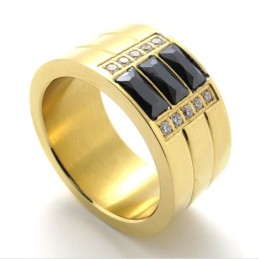 warmgelb-Titan-Ring