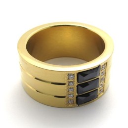 warmgelb-Titan-Ring