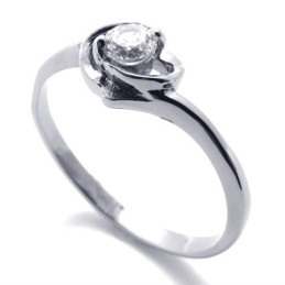 Diamant-Titanring Für Damen