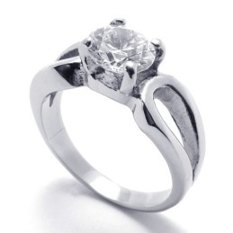 Damen- ring Aus Titan