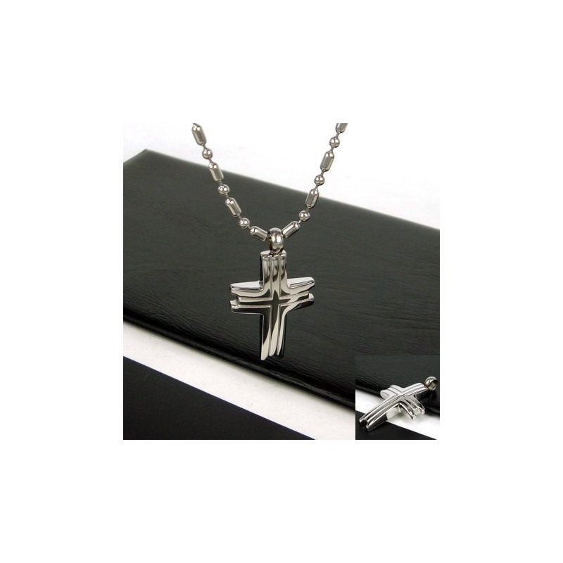 Mann Exklusives Kreuz Anhänger Aus Reinem Titan Geschenk