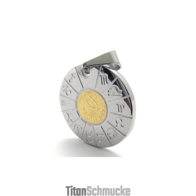 Titan-Anhänger Schütze Titan-Anhänger Schütze