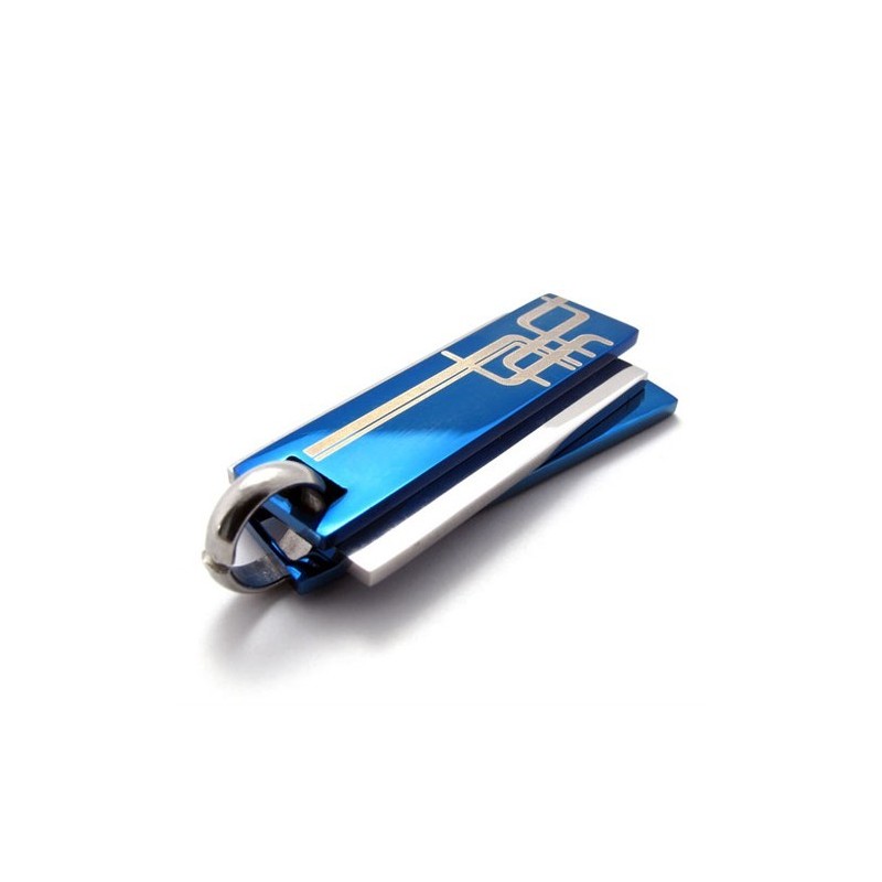 Blauer Titananhänger Blauer Titananhänger