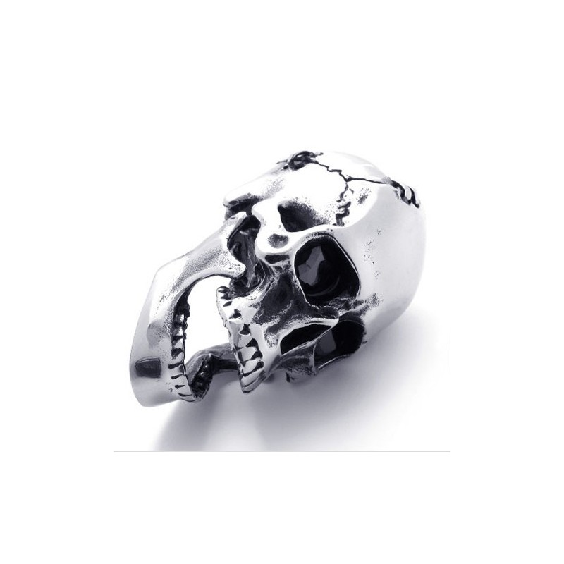 Totenkopf-Anhänger Aus Titan Totenkopf-Anhänger Aus Titan