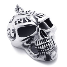 Titan-Anhänger Mit Totenkopfmaske