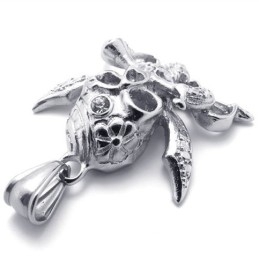 Totenkopf-Anhänger Aus Titan