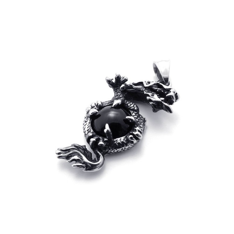 Titan-Anhänger Mit Drachen-Edelstein