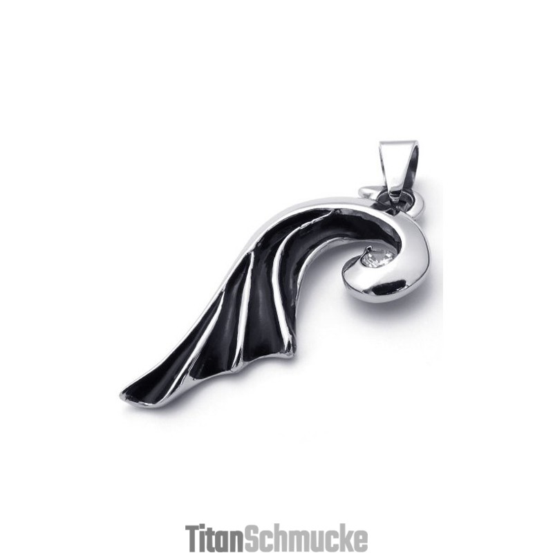 Flügel Diamant Titan Anhänger Flügel Diamant Titan Anhänger