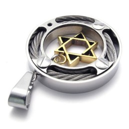 Kabelring warmgelb Star Lovers Titan Anhänger