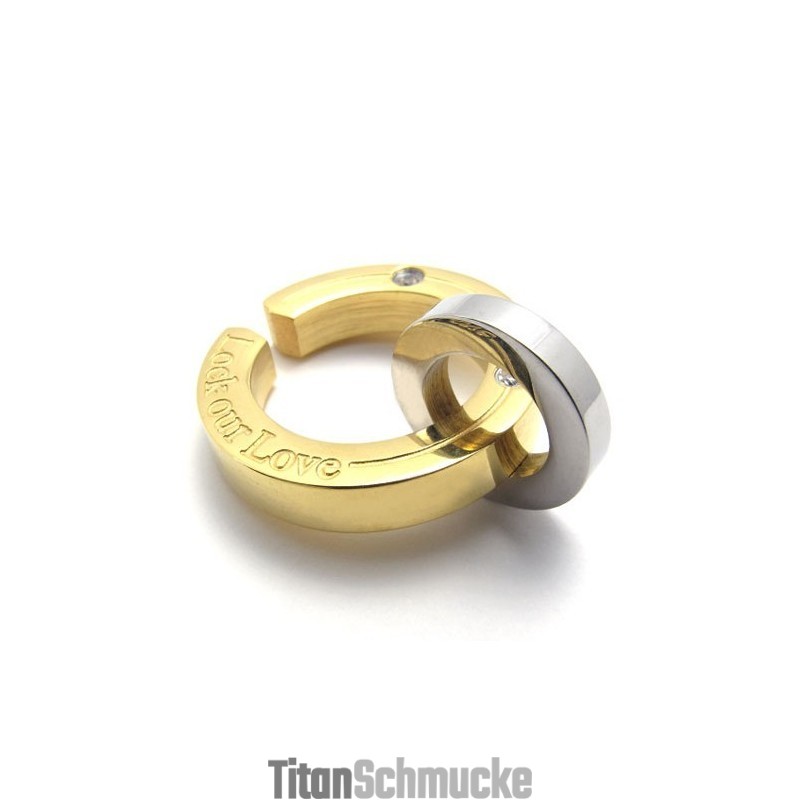 warmgelb Lovers Damen Titan Anhänger