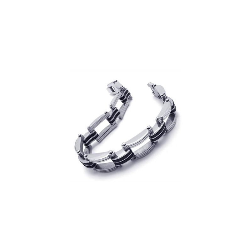 Herren Jungen Silber Reines Titan Armband Charm Armreif