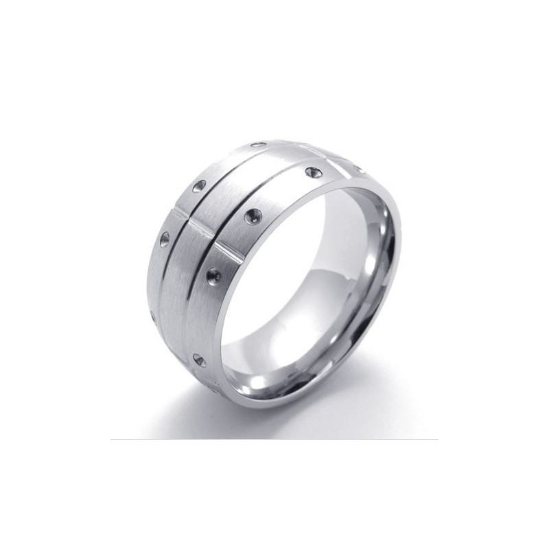 Polierter Titanring