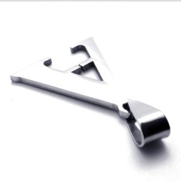 Titananhänger Mit Dem Buchstaben "A"