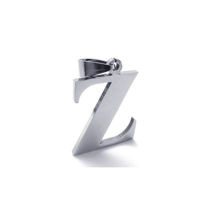 Titananhänger Mit Dem Buchstaben „Z“