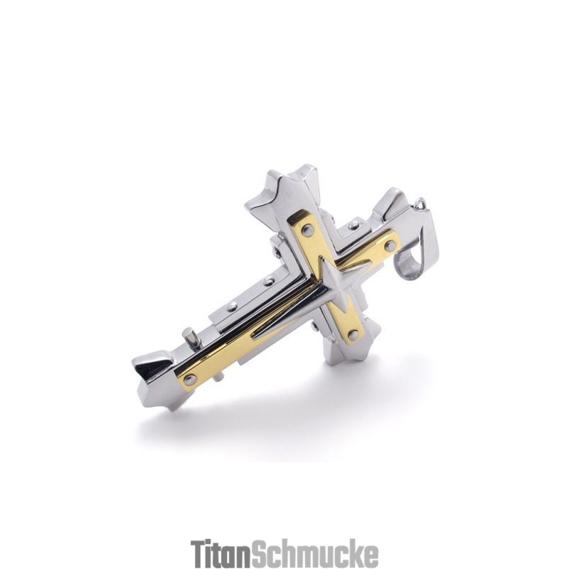 Kreuz Titan Anhänger Kreuz Titan Anhänger