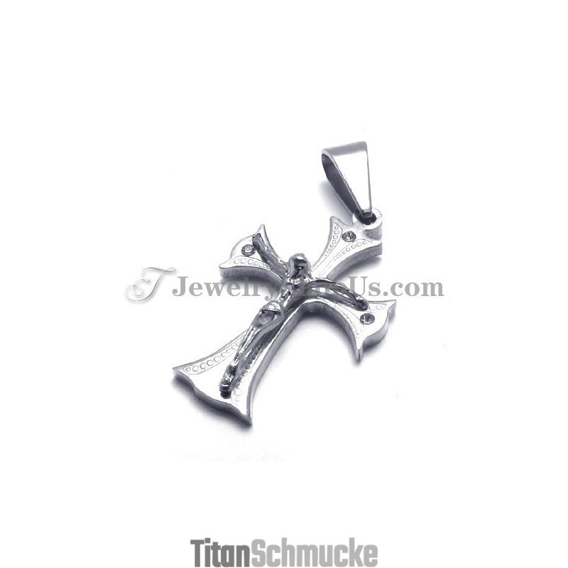 Mode Damen Titan Kreuz Für Jesus Anhänger Mode Damen Titan Kreuz Für Jesus Anhänger