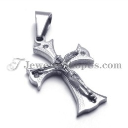 Mode Damen Titan Kreuz Für Jesus Anhänger
