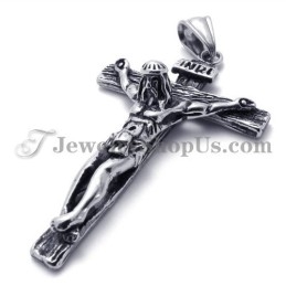 Titan-Kreuz-Jesus-Anhänger