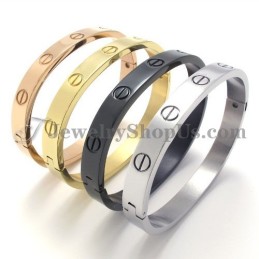 Elegantes Titan-Roségold-Armband Für Damen