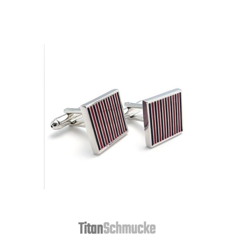 Geschicktes Design, Schöne Farben, Hervorragende Qualität, Titan-Manschettenknöpfe