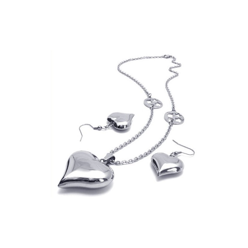 Wunderschönes Design Farbbrillanz Zuverlässige Qualität Titan Schmuckset Bestehend Aus Halskette, Anhänger, Ohrring